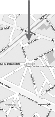 Plan d'accès show room