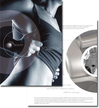 Aperçu de la brochure client de Med Sculpt